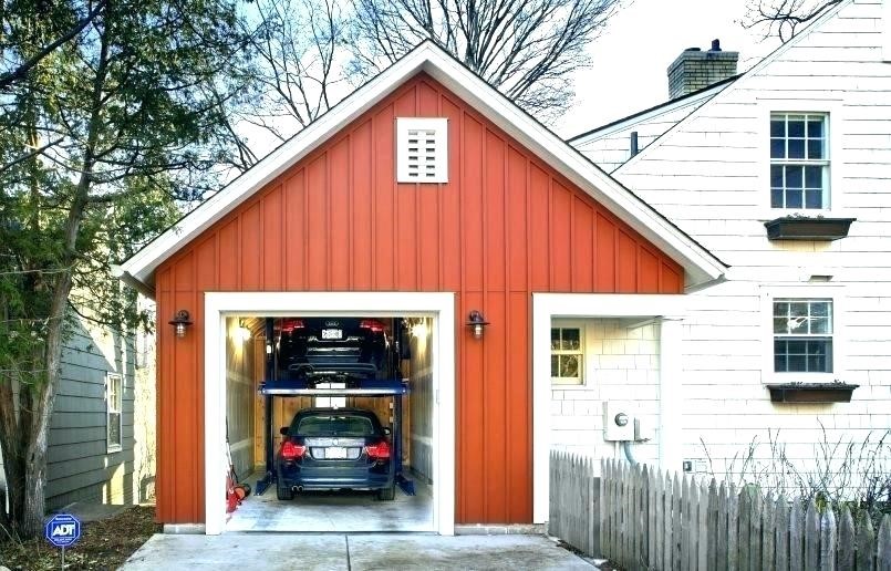 traditional garage