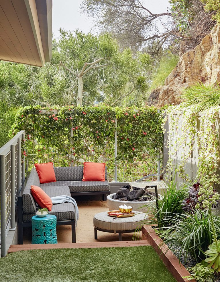 cheap backyards bhg cortile landscaping arredare piccolo apartment idee icyviolets