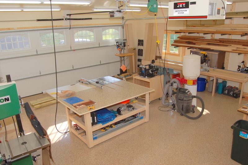Woodworking Garage Addition