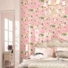 diy floral wallpaper ideas